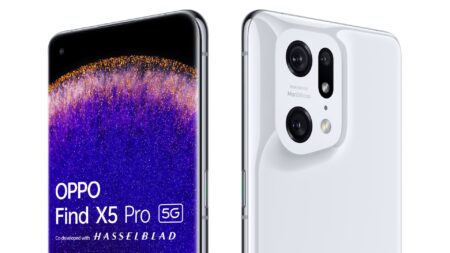 Smartphone OPPO Find X5 Pro (256GB) Bianco