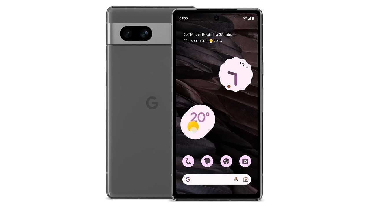 Smartphone Google Pixel 7a Grigio Antracite