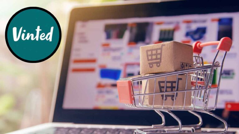 Shopping online Vinted