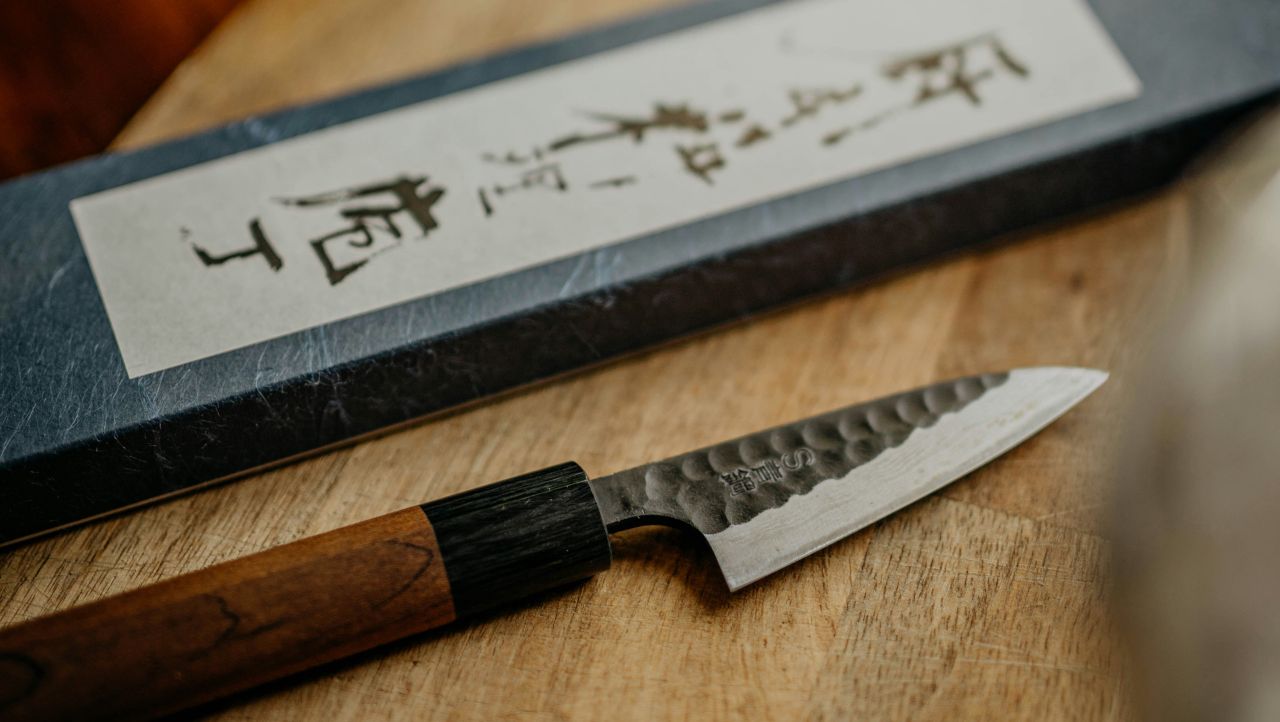 dettaglio coltello giapponese