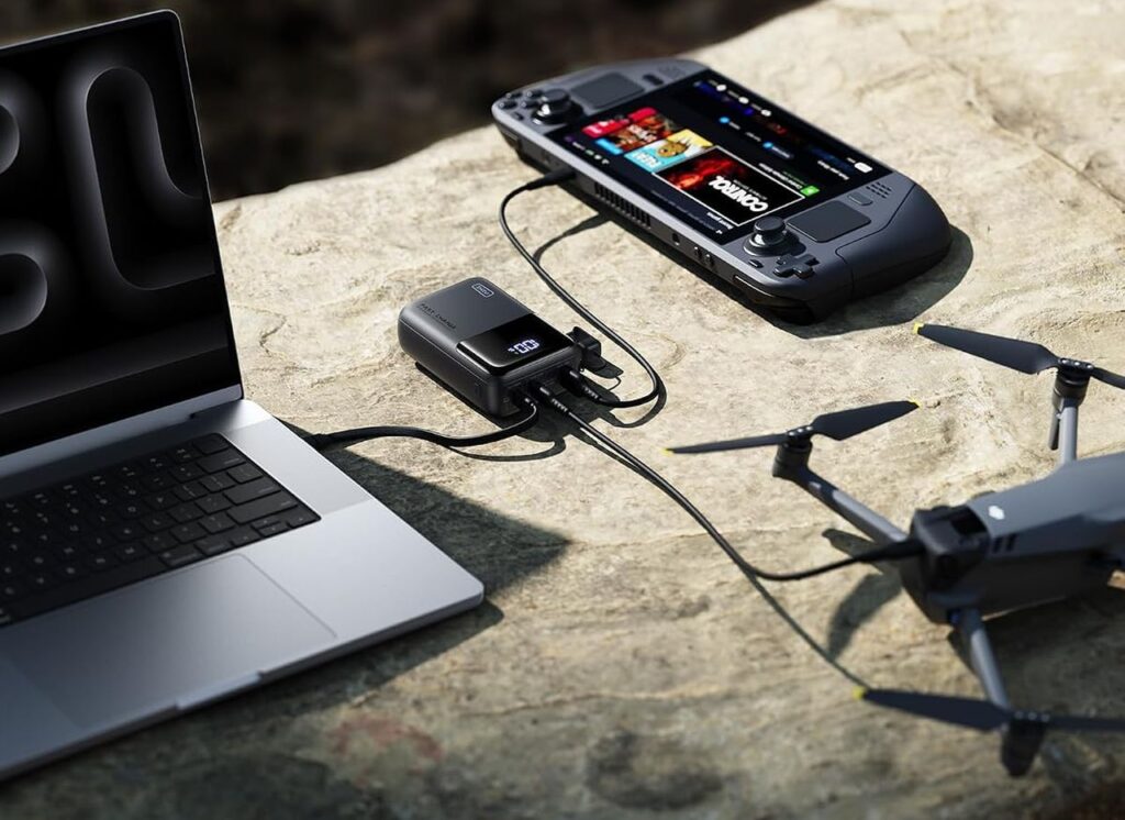 Power bank da 25.000 mAh e 100 W in offerta su Amazon: risparmi 19 euro INIU 100W Laptop Power