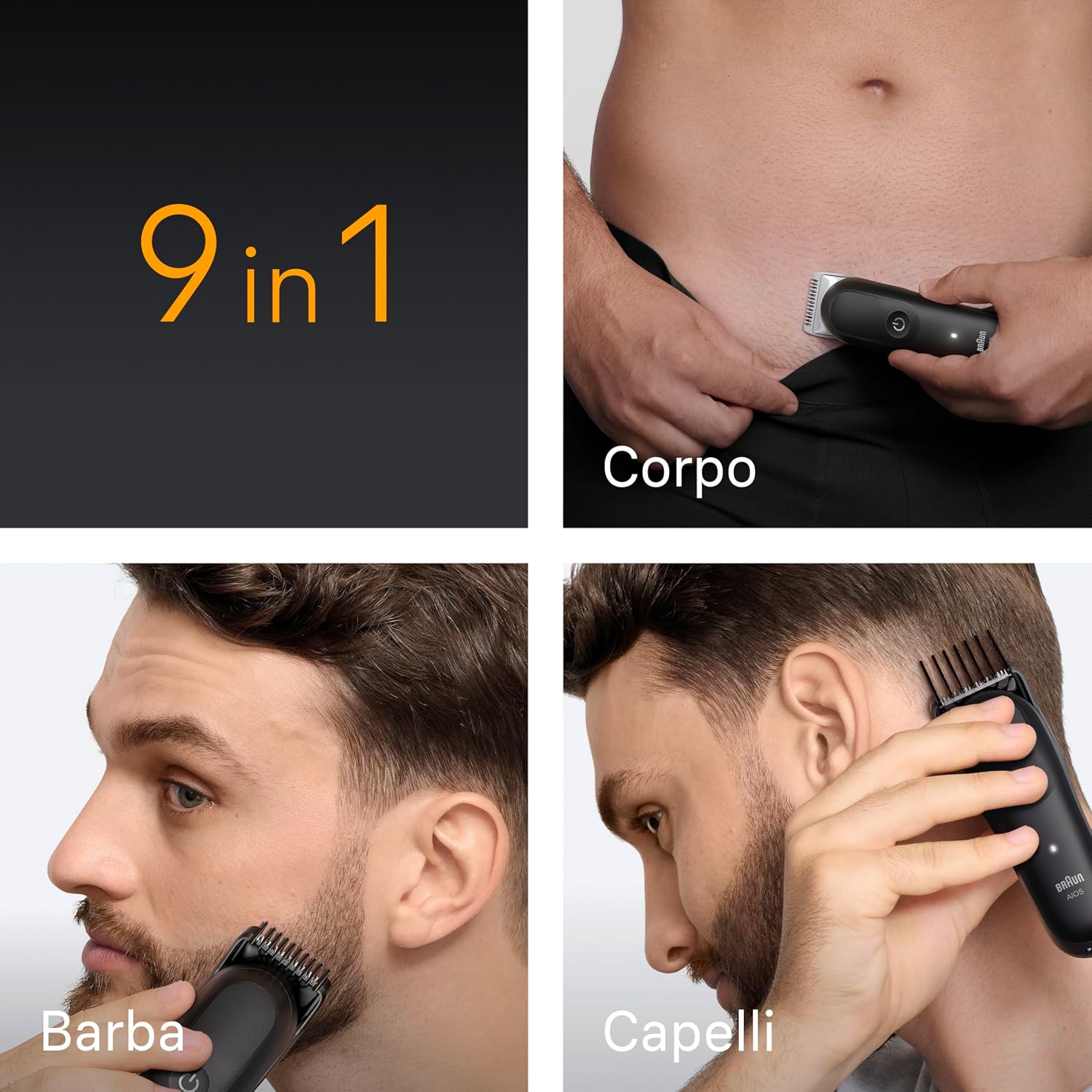 Tutti gli usi del Braun Rifinitore All-in-One